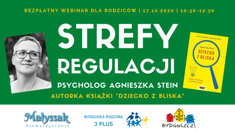 Baner webinaru Strefy regulacji z Agnieszką Stein